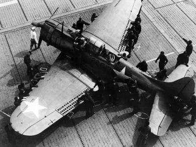 SBD 22-C-19 of VC-22 aboard USS Independence