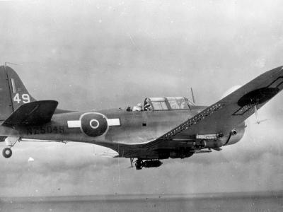 RNZAF SBD-5 NZ5049 on Rabaul Mission 1944