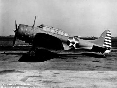 Brand new SBD-3 at Douglas Aircraft Company’s El Segundo, California, March 1942