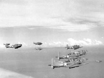 SBD scout bombers