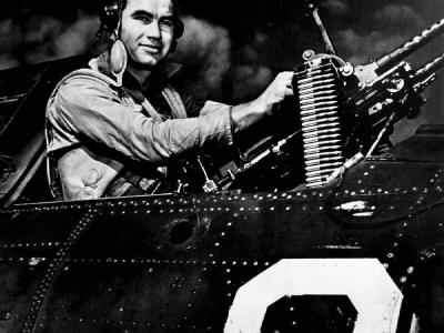 SBD Dauntless gunner John Liska