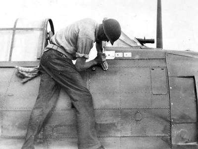 SBD-3 victory marking, USS Wasp (CV-7) – August 1942