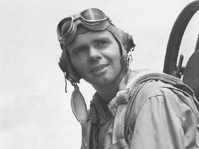 John Gibson of VMSB-341