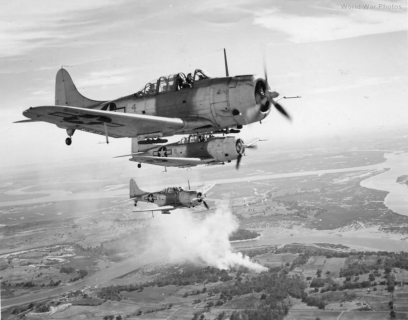 SBD-5 on ASW patrol