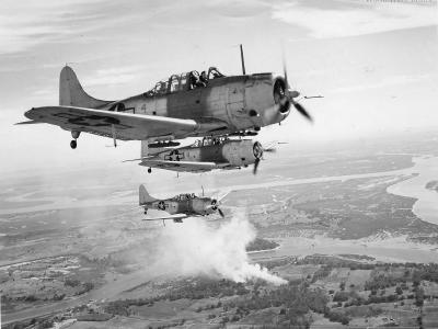 SBD-5 on ASW patrol