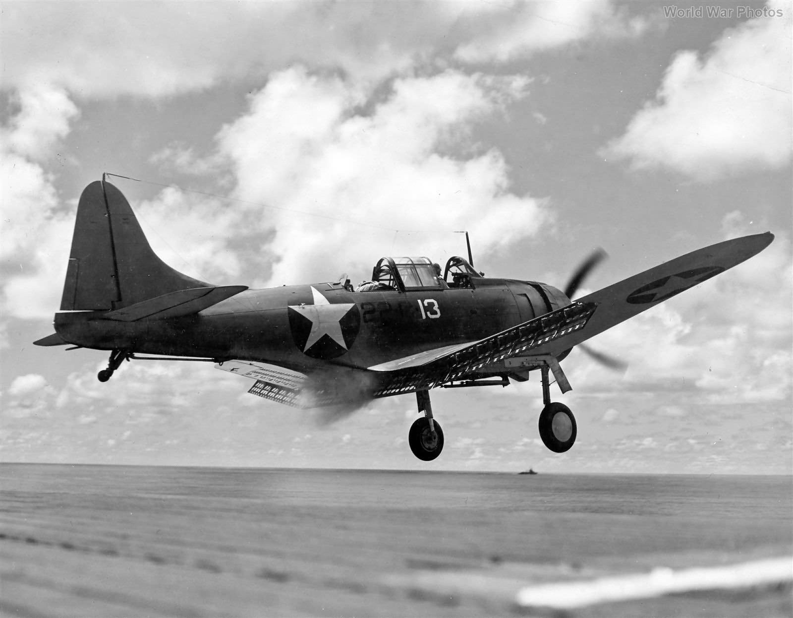 SBD launch from Independence 1943
