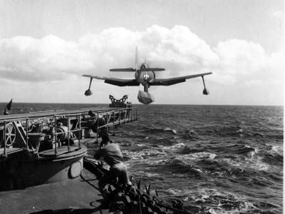 SC-1 Seahawk being launched
