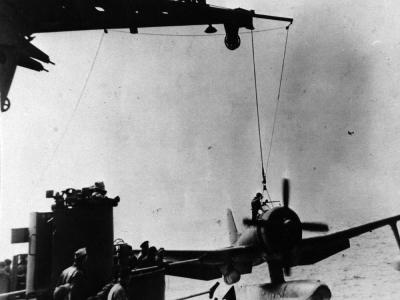 SC recovered by USS Chicago August 1945
