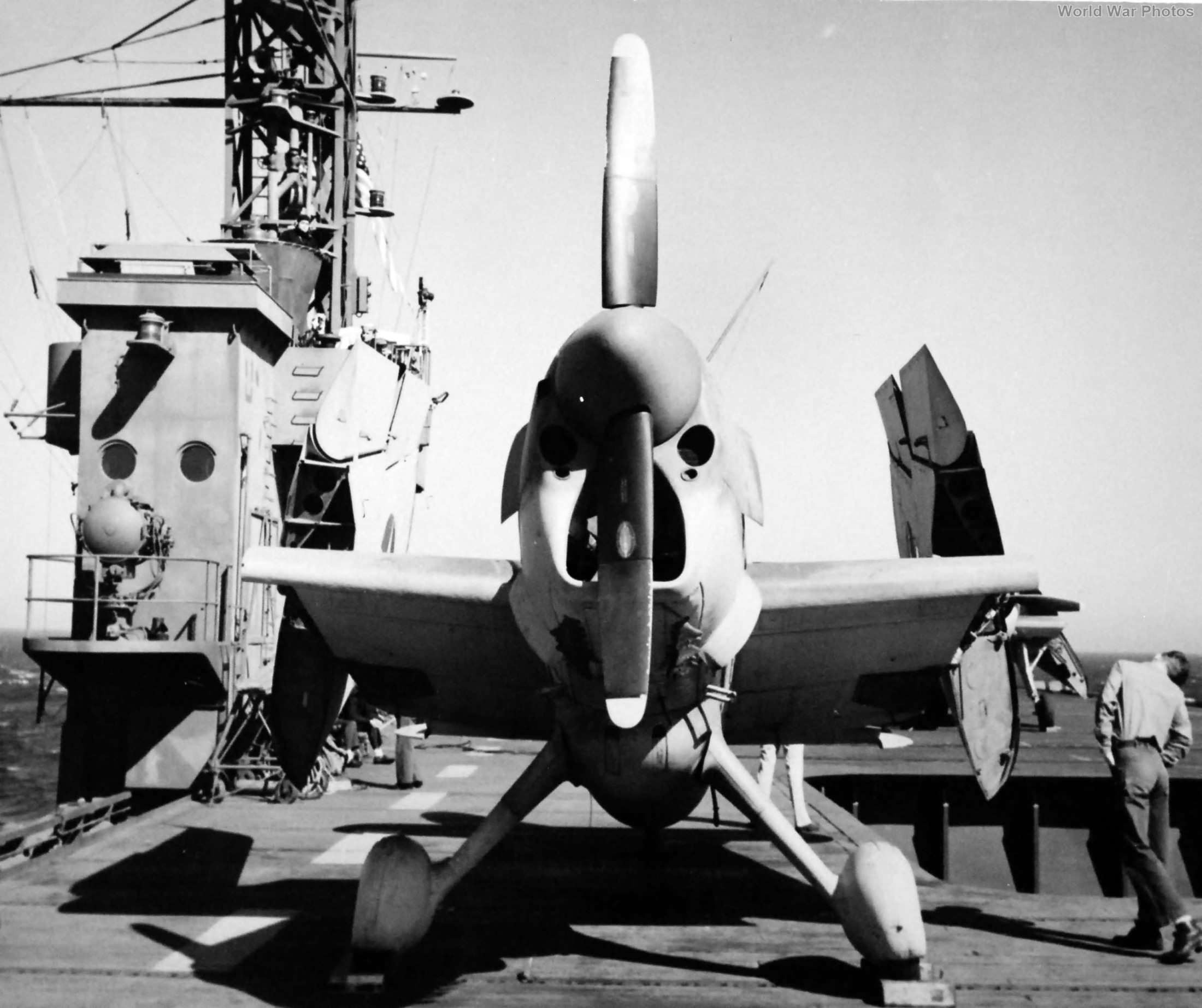 SO3C-2C aboard USS Altamaha 22 June 1943
