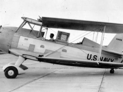 Curtiss SOC-1 Seagull 9856 with folded wings