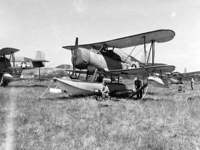 Curtiss SOC #3 of the VCS-7 England June 1944