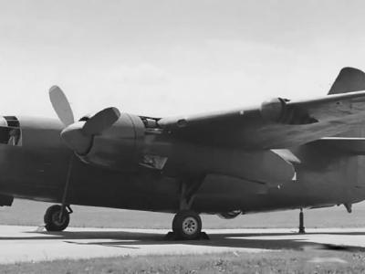 Grumman wooden mock-up XTB2F 2
