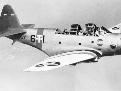 TBD 6-T-1 BuNo 0322 from USS Enterprise