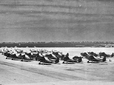 Douglas TBD Devastators of the VT-5 on the ground