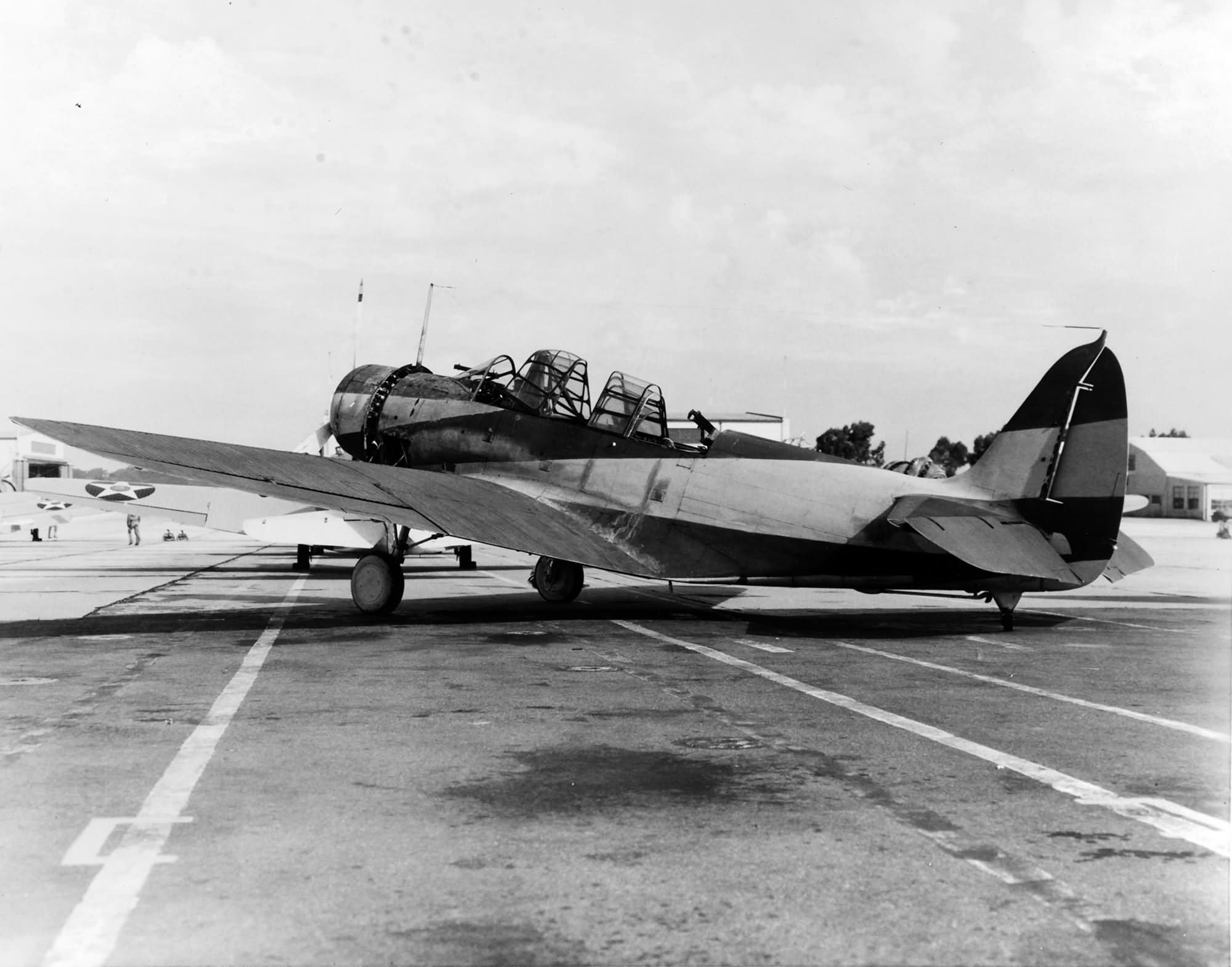 TBD is painted in McClelland Barclay experimental camouflage design number 8 2