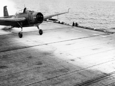 TBF Avenger with JATO USS Altamaha (CVE-18) – March 1944