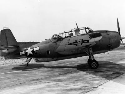 TBM-1D Avenger BuNo 45473 fitted with radar – July 1944