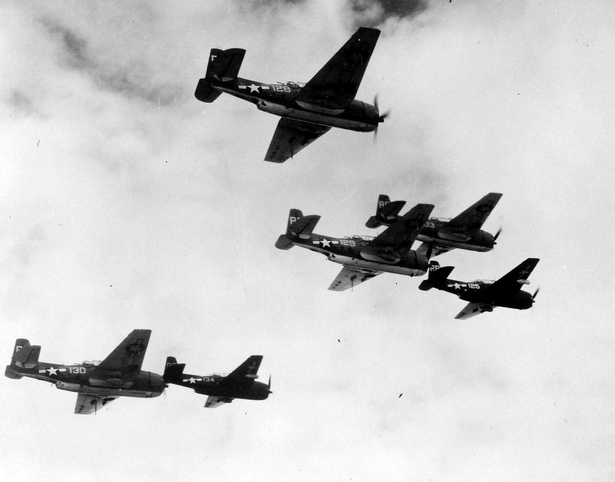 TBM Avengers of Torpedo Squadron VT-88
