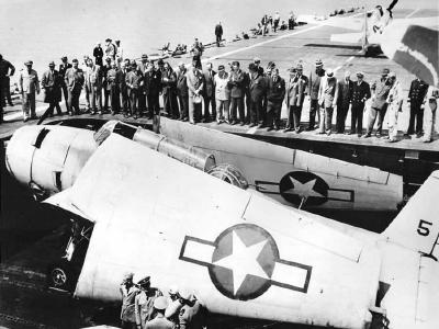TBF-1 Avenger #5 USS Charger CVE-30
