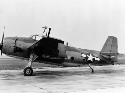 XTBF-3 Avenger BuNo 24341 at Patuxent River, June 1945