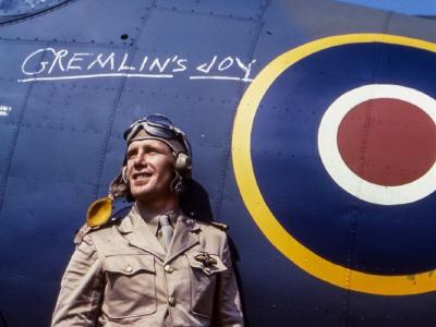 Fleet Air Arm Grumman Avenger crewman 1943