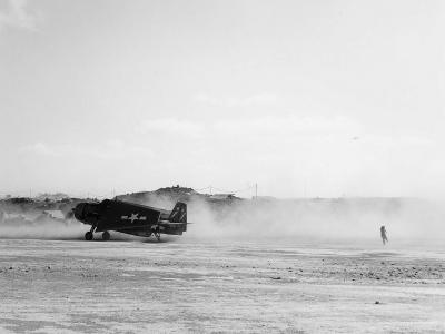 TBM-3 of VC-88 at Iwo Jima, Motoyama