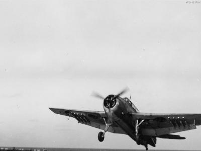TBM crash aboard USS Altamaha 11 April 1944