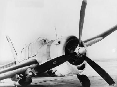 Consolidated TBY after landing gear accident 30 October 1944