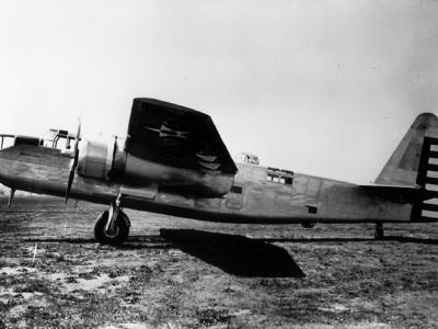 XA-21 with a conventional stepped nose