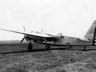 Prototype XA-21 rear view