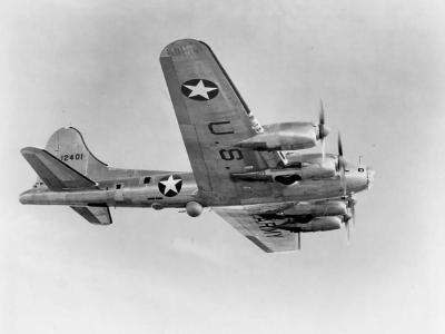 Boeing XB-38 B-17E Flying Fortress 41-2401 with Allison Engines