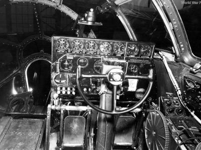 Boeing XB-39 cockpit side cockpit