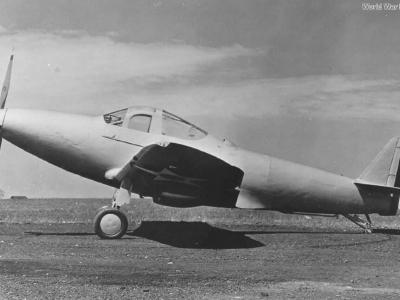 Bell XFL-1 Airabonita side
