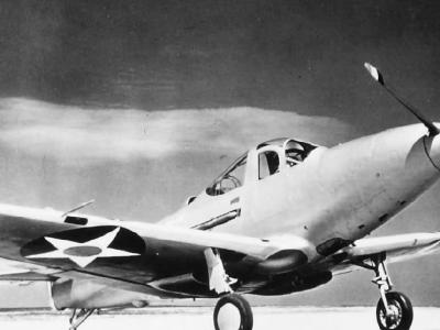 Bell XFL-1 on the ground