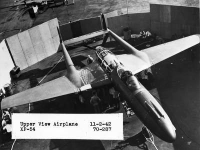 XP-54 41-1210 2 November 1942