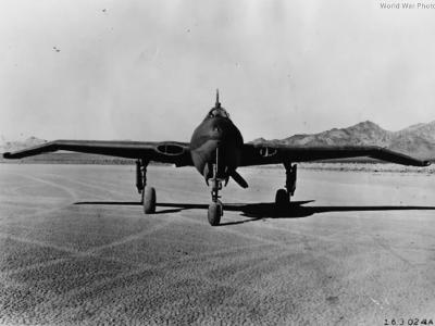 Northrop XP-56 front view