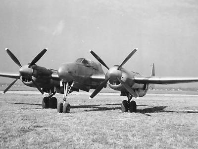 Lockheed XP-58 front view