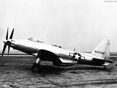 Fisher XP-75A Eagle serial 44-32166 2