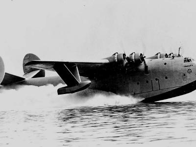 Martin XPB2M-1 Mars take off July 3, 1942