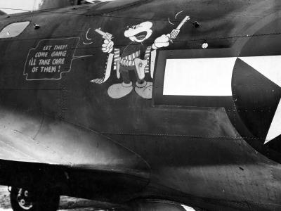Boeing/Lockheed-Vega XB-40, art work 1943