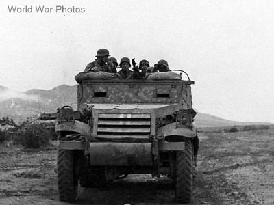 German M2 from 10 Panzer Division Afrikakorps Tunisia
