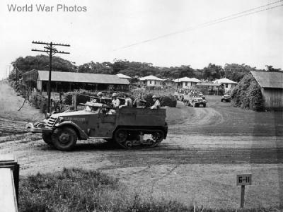 M2 on maneuvers near Schofield Honolulu 1942
