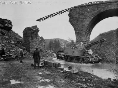 M31 Tank Recovery Vehicle in Stolberg, Germany 24 October 1944