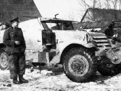Beute M3 of the Wehrmacht, Eastern Front Winter 1944