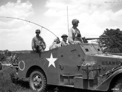 M3A1 White Scout Car Camp Forrest