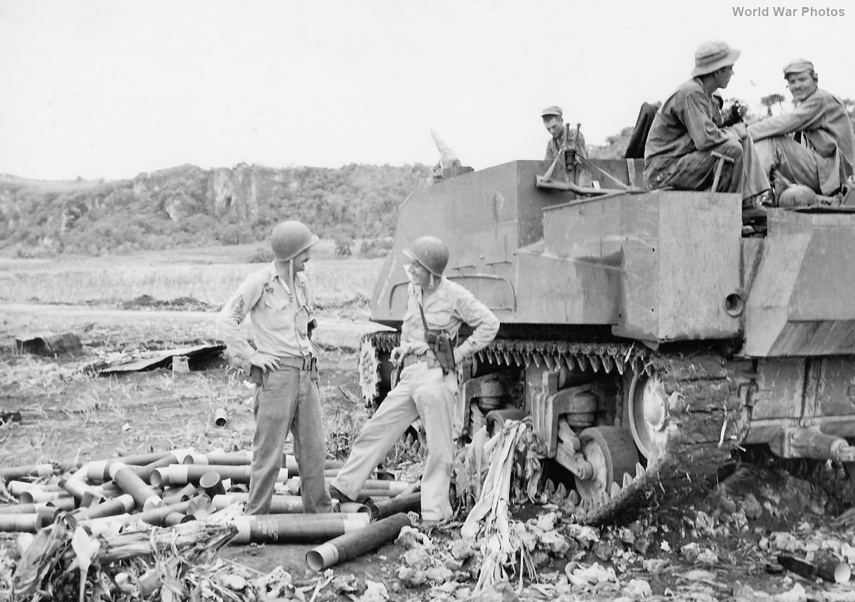 M7 on Tinian 1944 | World War Photos