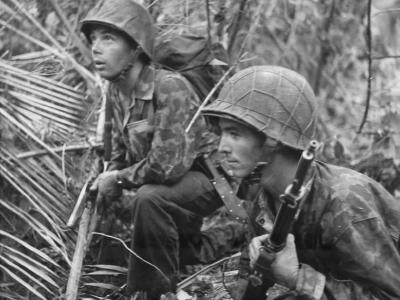 Men of a 2nd Marine Raider Battalion
