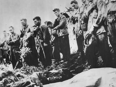2nd Batt, 1st Marines bury fallen comrades