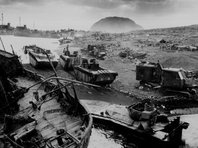 LVTs Iwo Jima 2