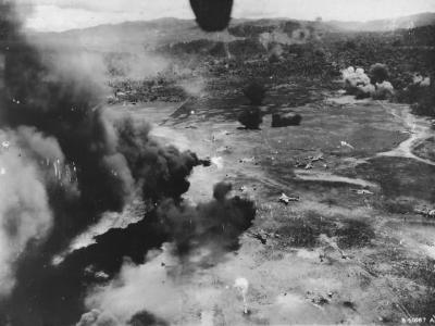 USAAF Destruction Of Hollandia Airfield 1944